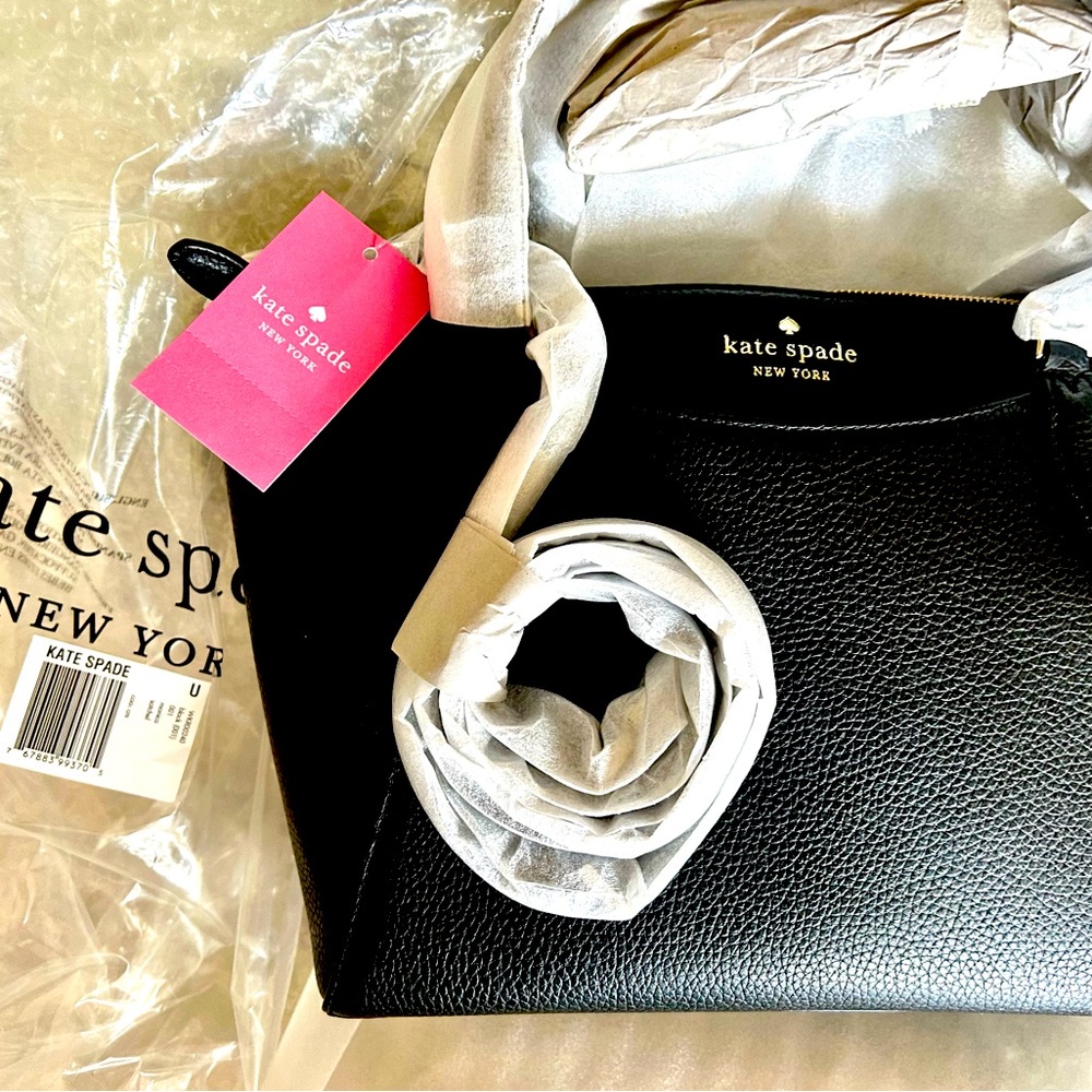 Brands New Kate Spade Monica Leather Crossbody Bag/Purse w/Dustbag 8.5 x 13 x 4